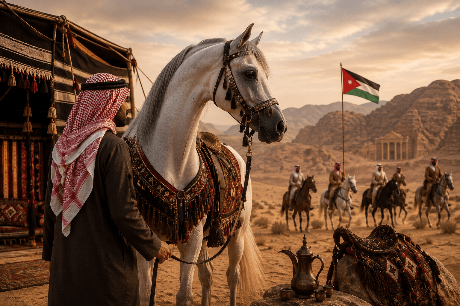 تراث الحصان العربي في المملكة الأردنية الهاشمية