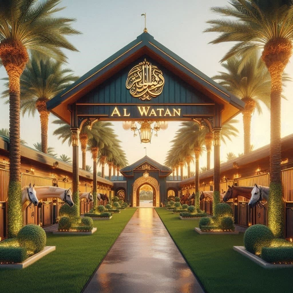 اسطبلات الوطن للفروسية  — إربد logo